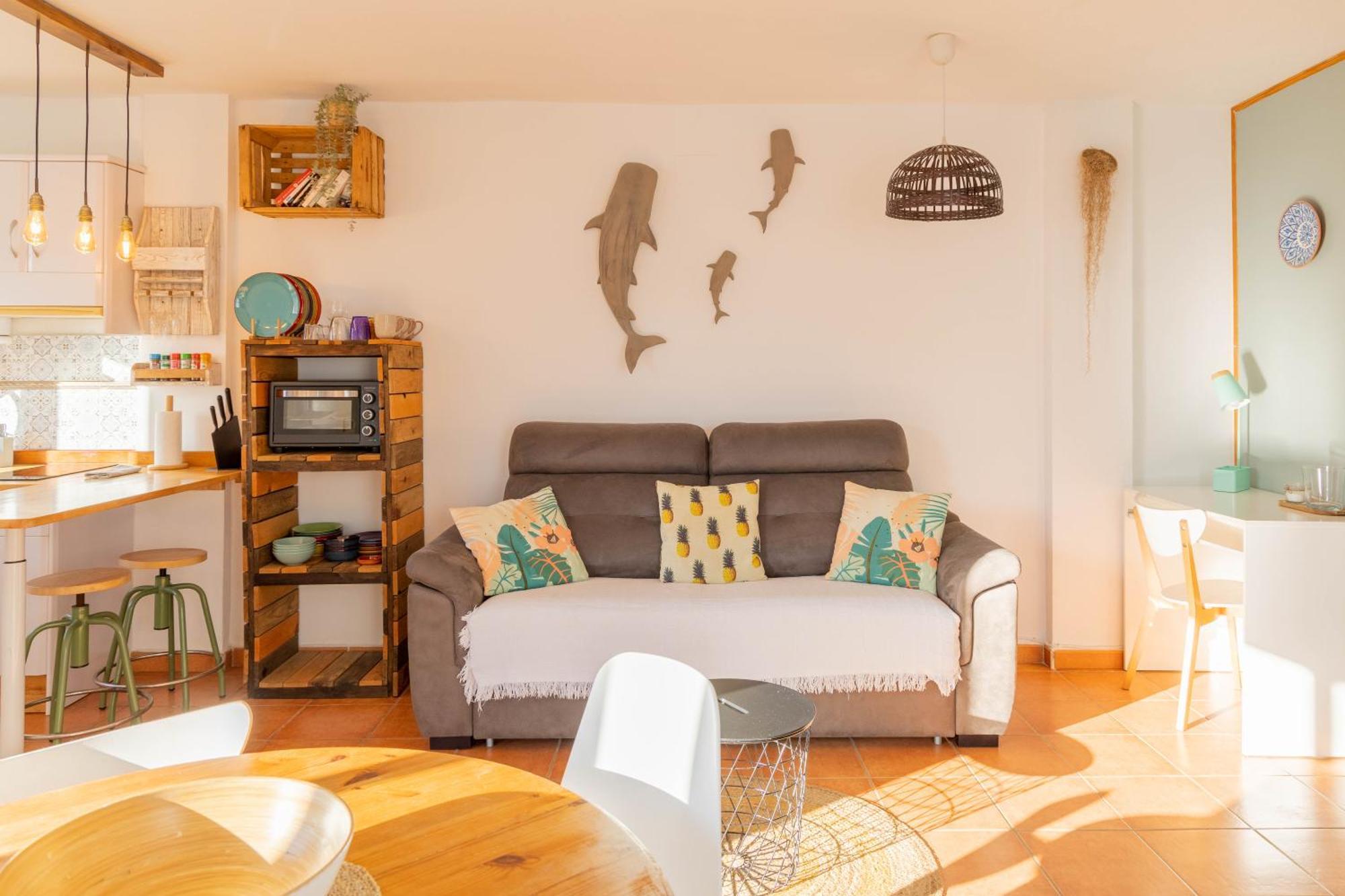 Tarifa Cozy House - Beach View & Balcony Exterior photo